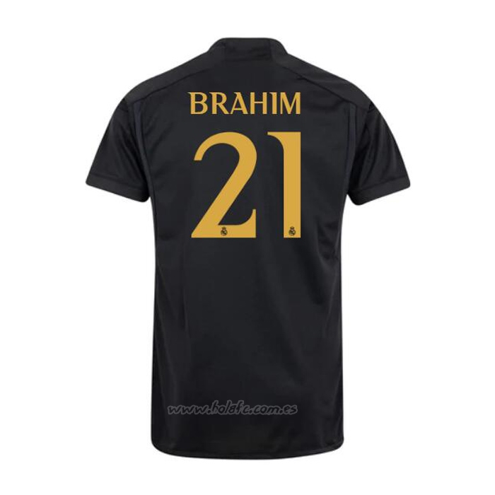 Camiseta Real Madrid Jugador Brahim Tercera 2023-2024